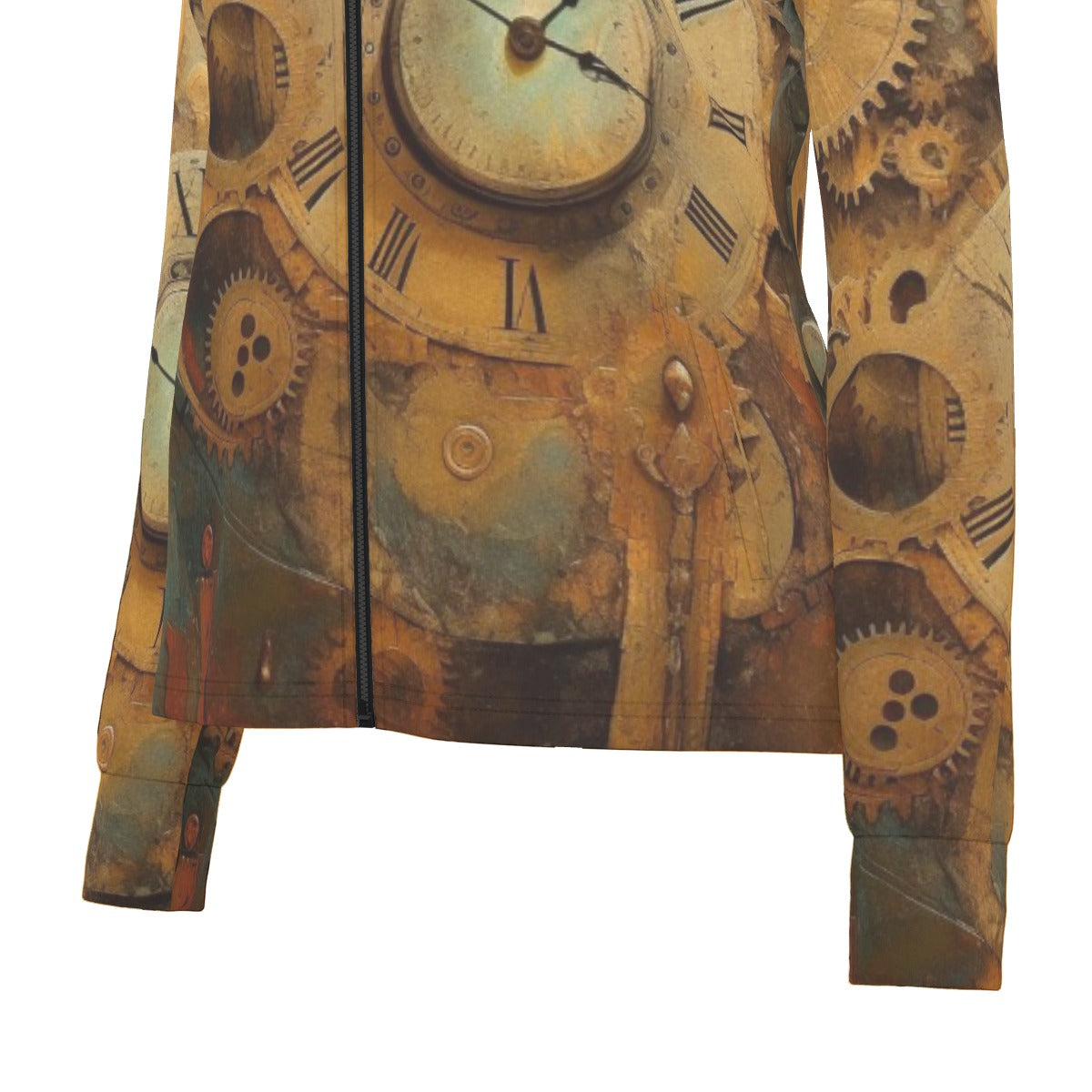 All-Over Print Women's Long Sleeve Thumbhole Jacket