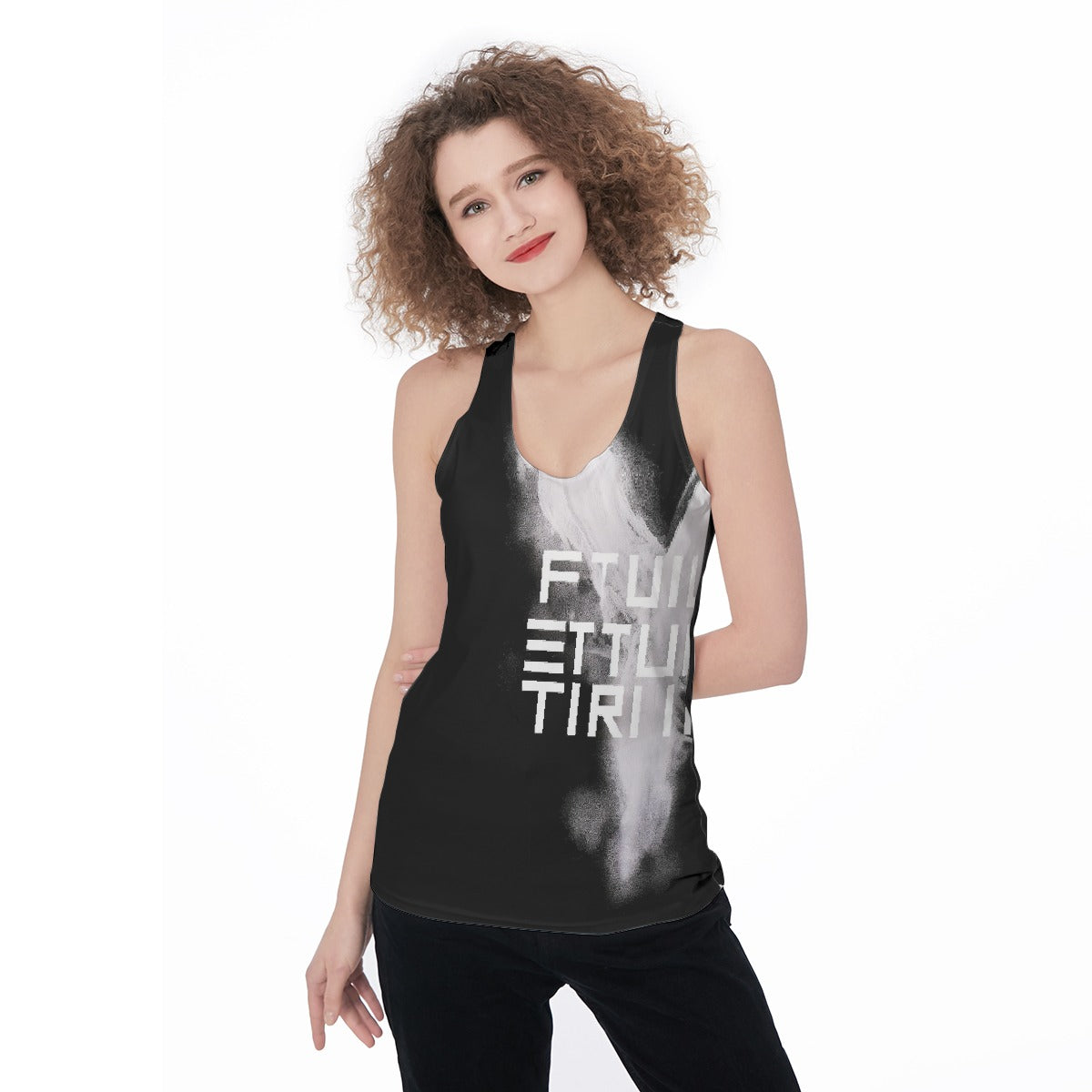 All-Over Print Women's Racerback Tank Top