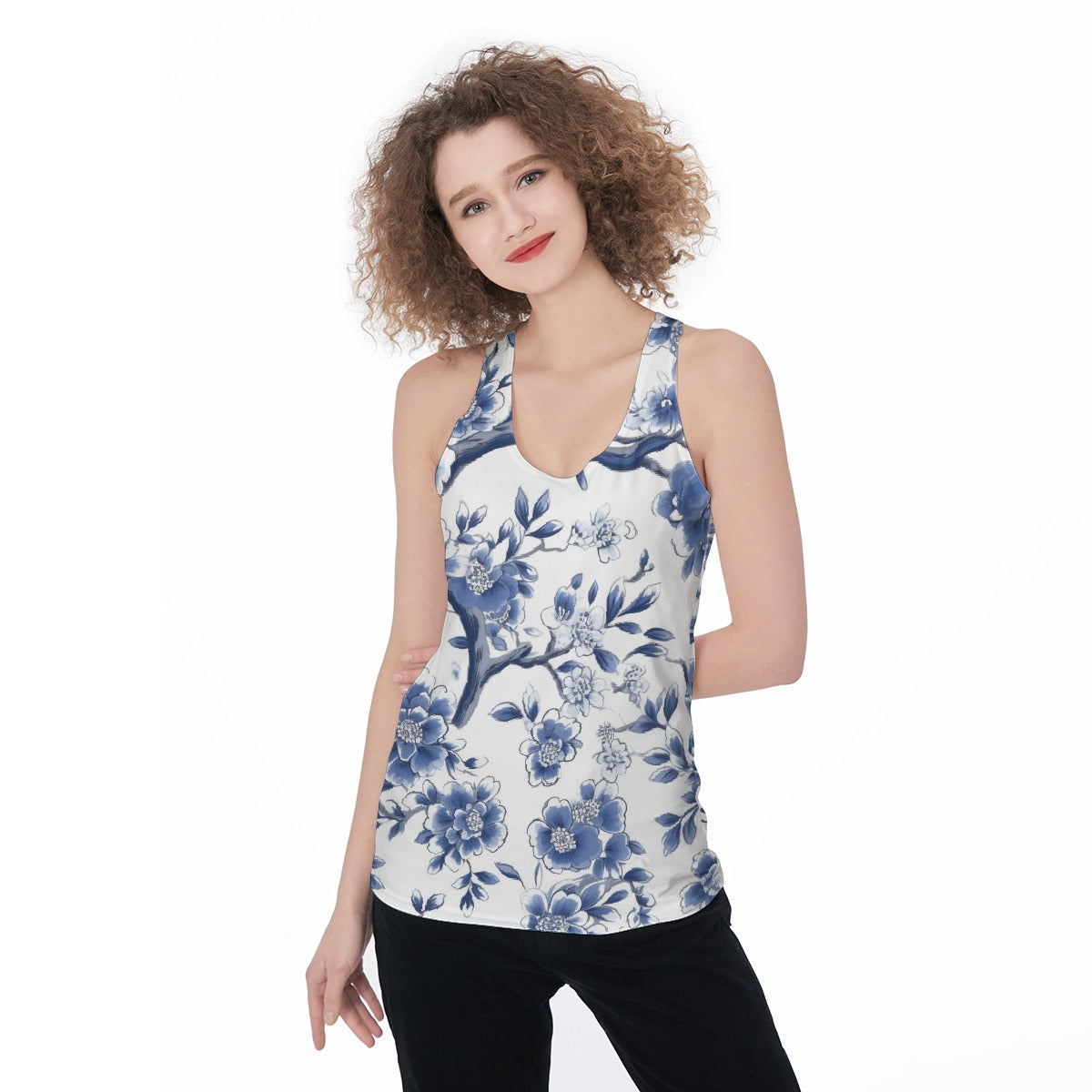 All-Over Print Women's Racerback Tank Top