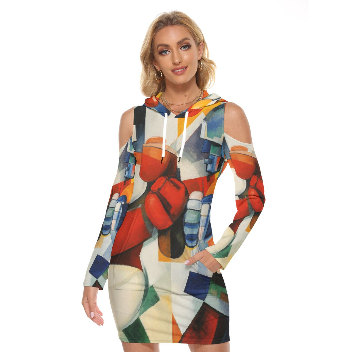 All-Over Print Women's Tight Dress