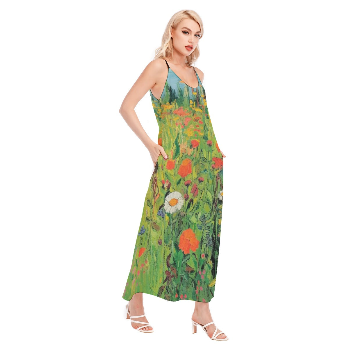 All-Over Print Women's Sling Dress