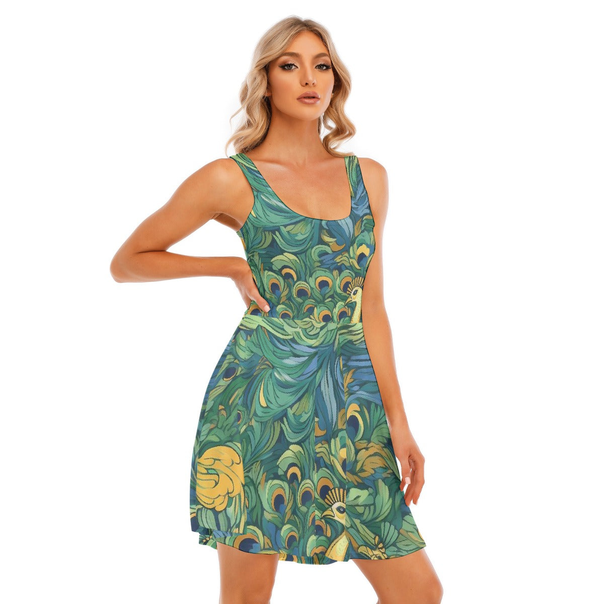 All-Over Print Women's Tank Vest Dress