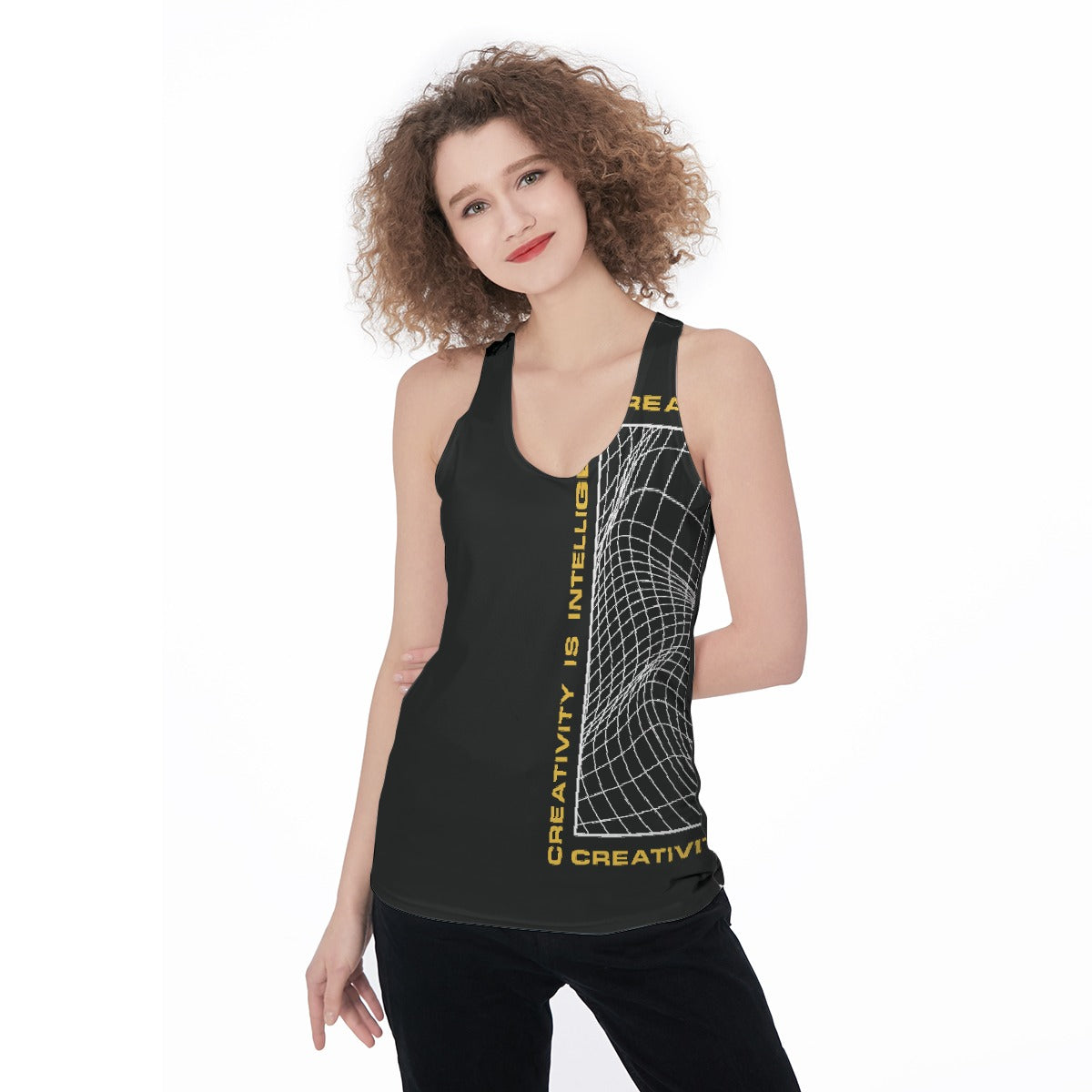 All-Over Print Women's Racerback Tank Top