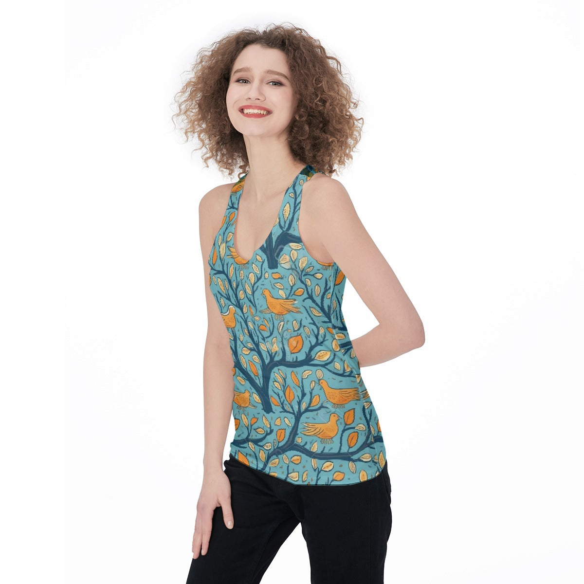 All-Over Print Women's Racerback Tank Top