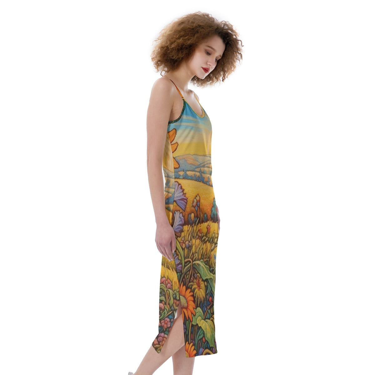 All-Over Print Women's Cami Dress