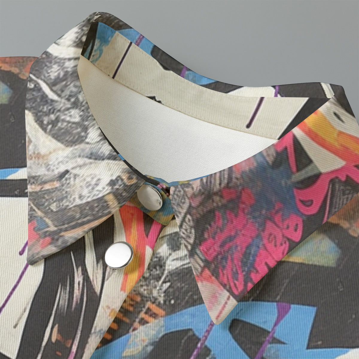 All-Over Print Women's Cropped Jacket | 245GSM Cotton