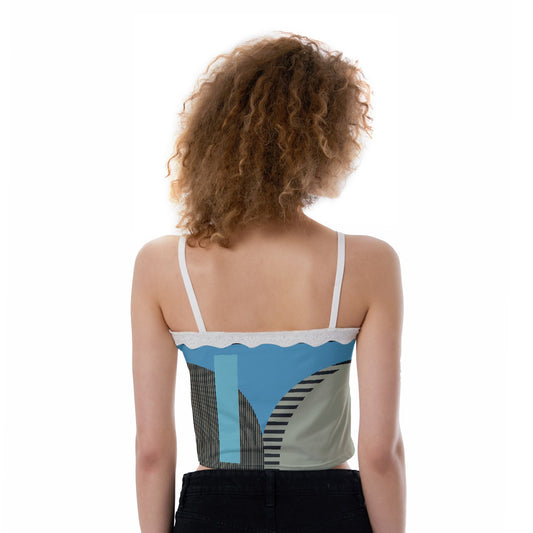 All-Over Print Women's Lace Camisole