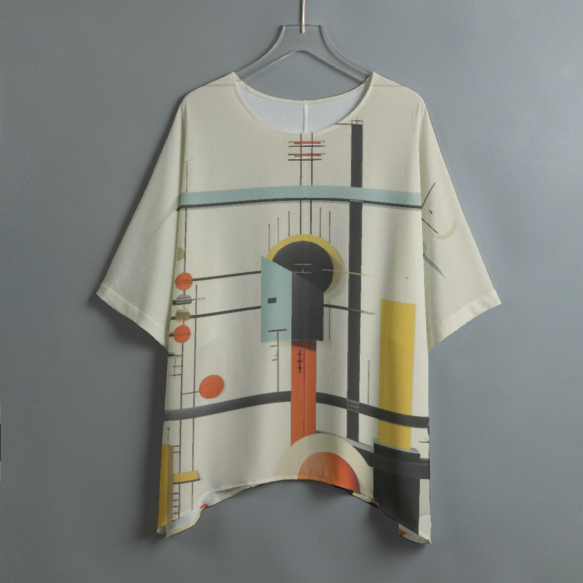 All-Over Print Women's Bat Sleeve Shirt