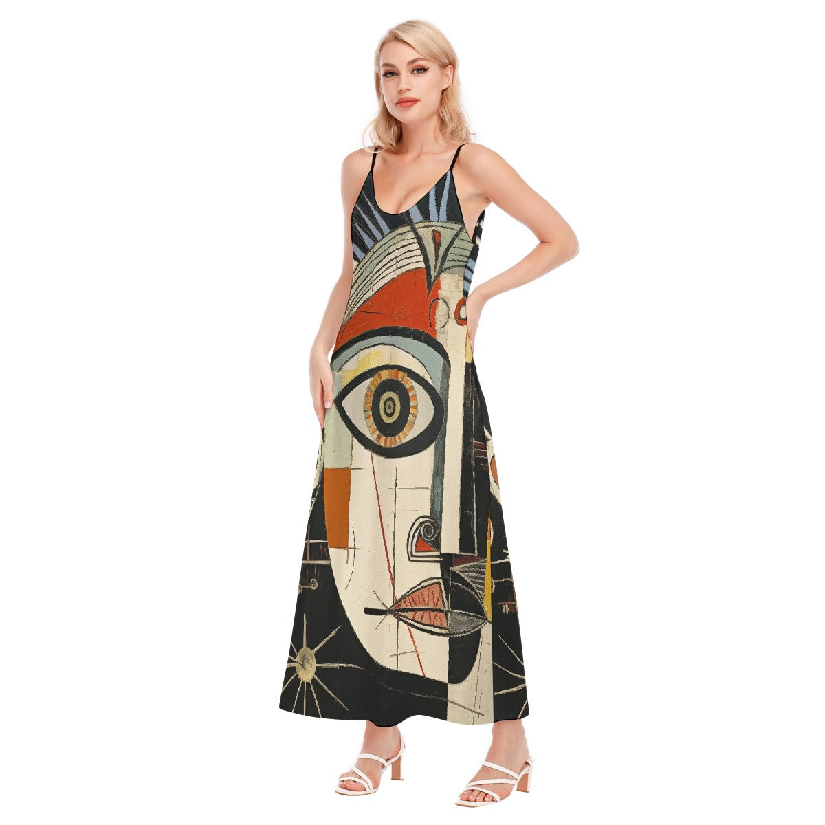 All-Over Print Women's Sling Dress