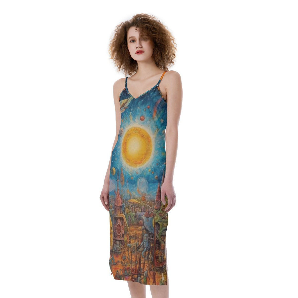 All-Over Print Women's Cami Dress
