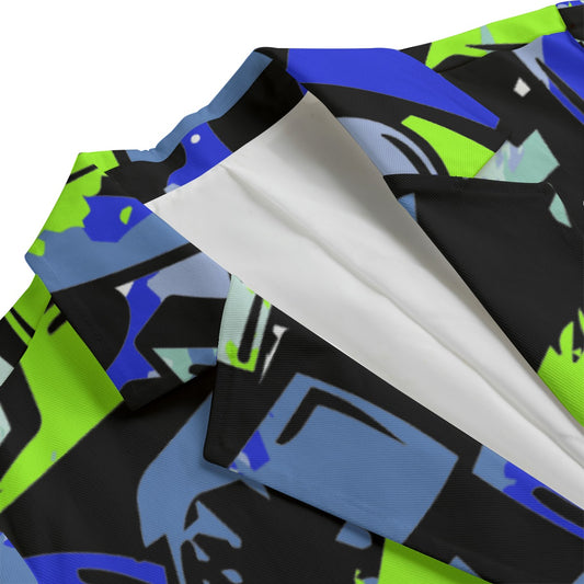 All-Over Print Women's Leisure Blazer