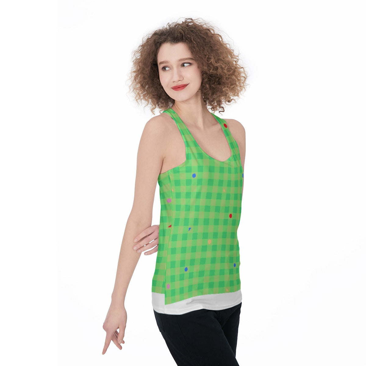 All-Over Print Women's Racerback Tank Top
