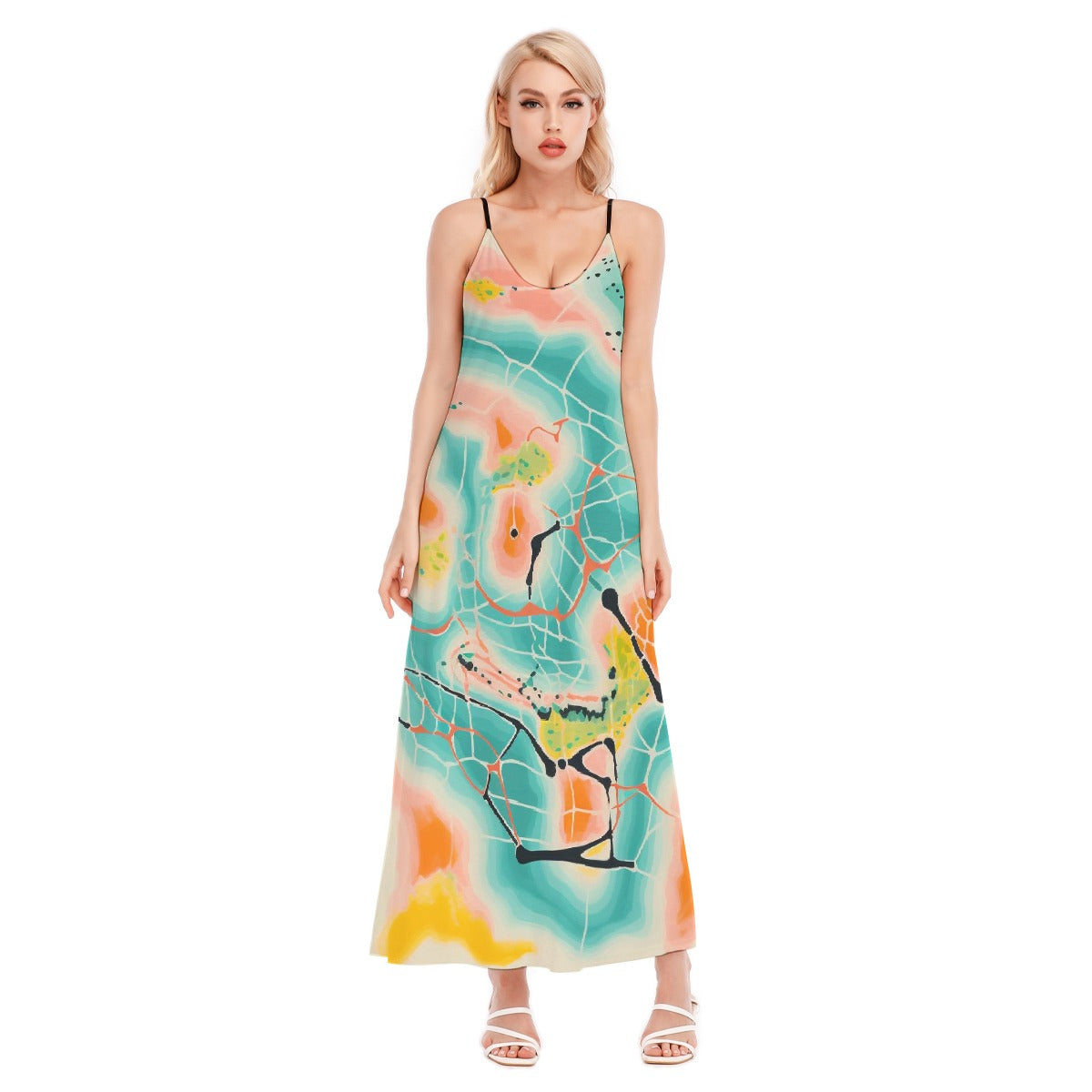 All-Over Print Women's Sling Dress