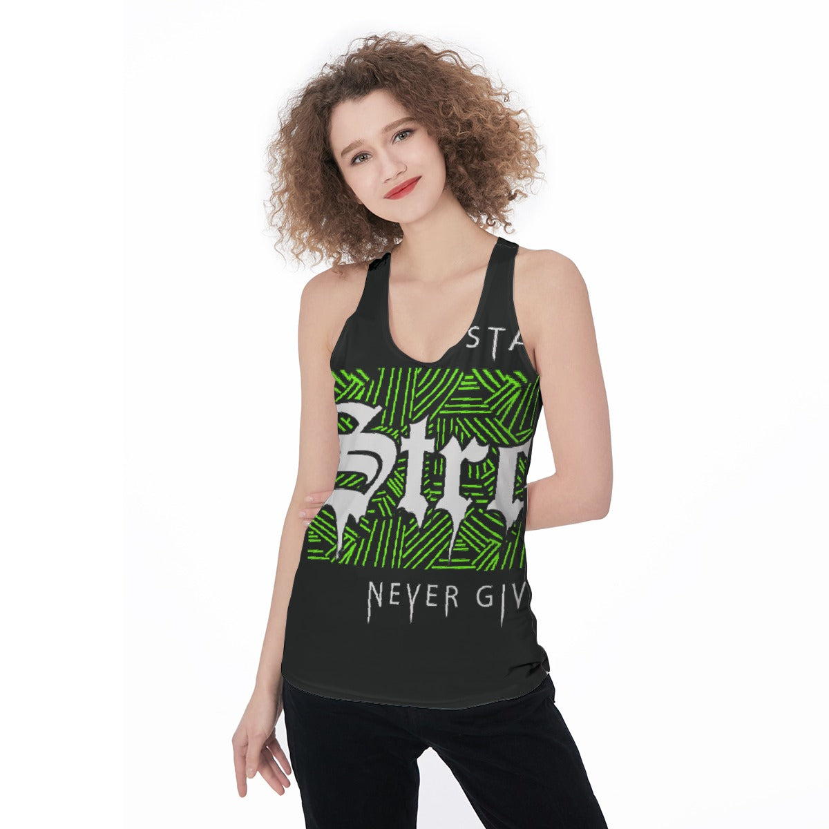 All-Over Print Women's Racerback Tank Top