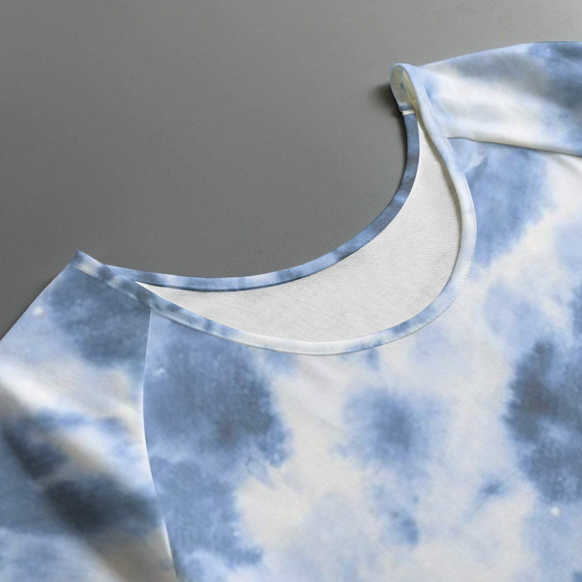 All-Over Print Women's Round Neck T-shirt With Raglan Sleeve