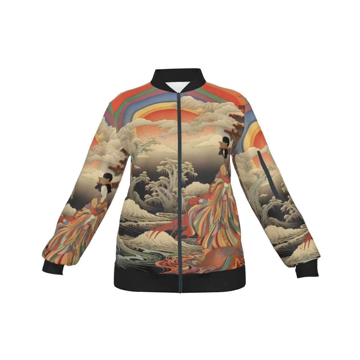 All-Over Print Women's Jacket