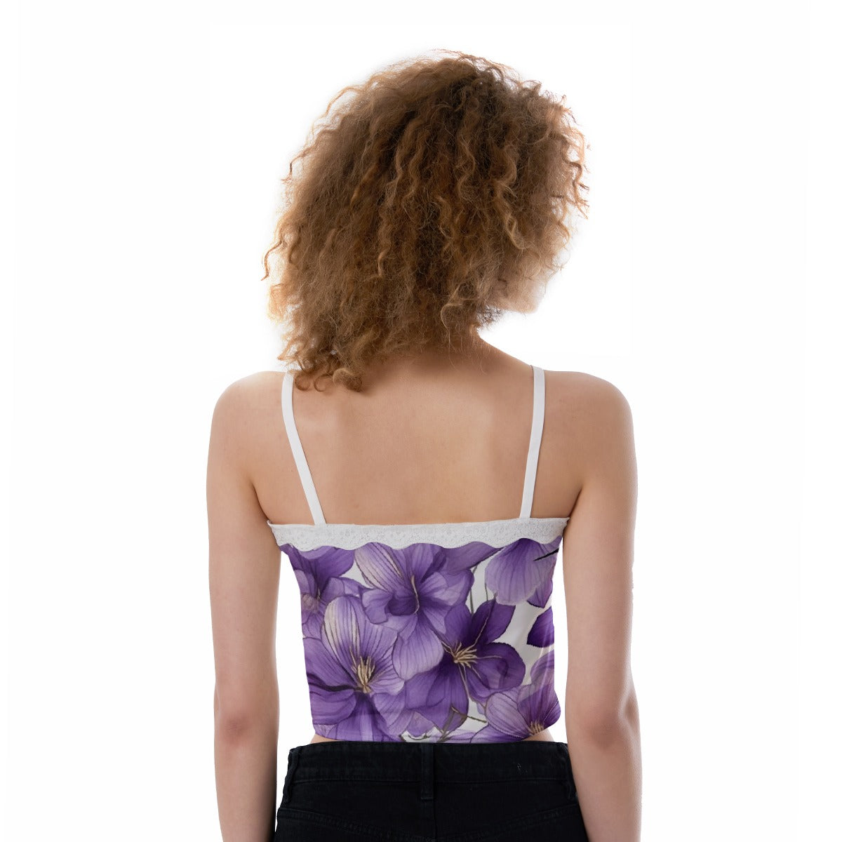 All-Over Print Women's Lace Camisole