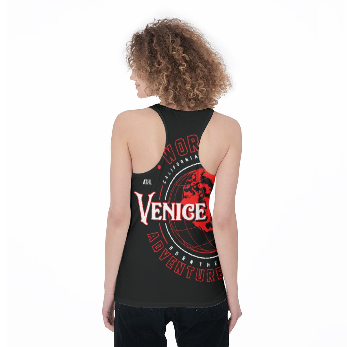 All-Over Print Women's Racerback Tank Top