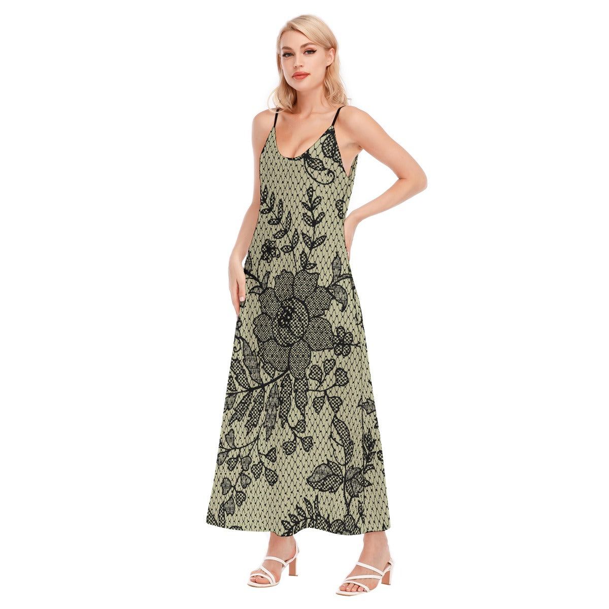 All-Over Print Women's Sling Dress