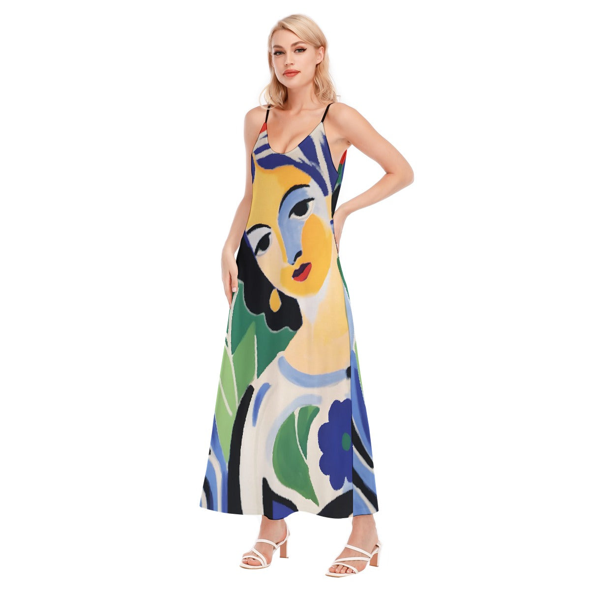 All-Over Print Women's Sling Dress