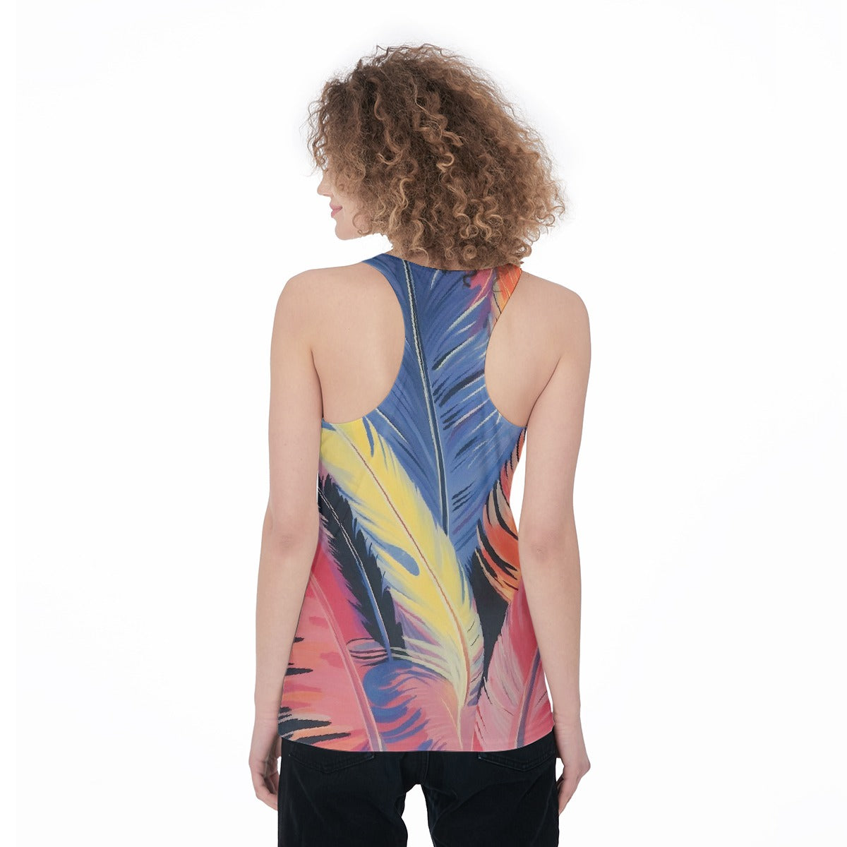 All-Over Print Women's Racerback Tank Top