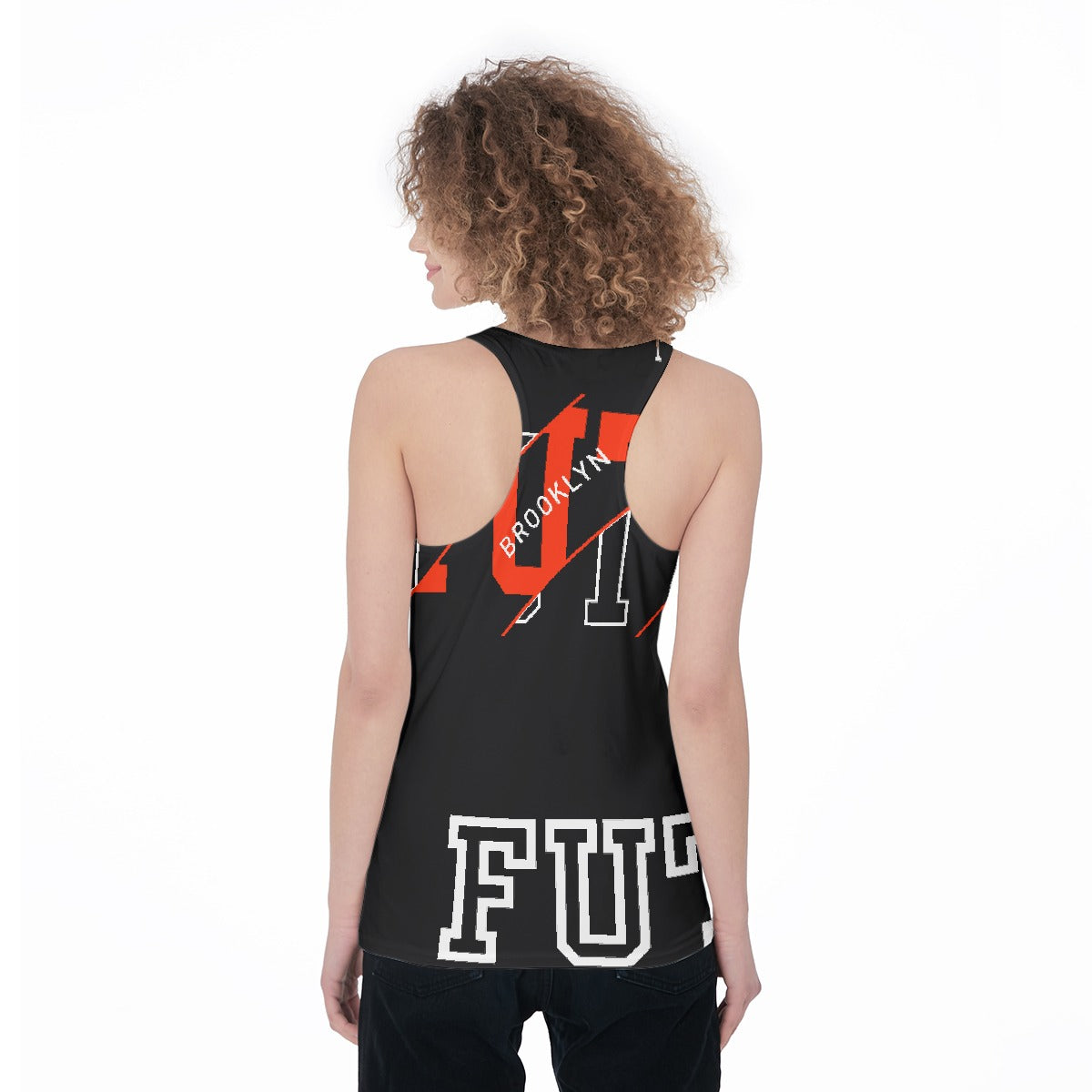 All-Over Print Women's Racerback Tank Top