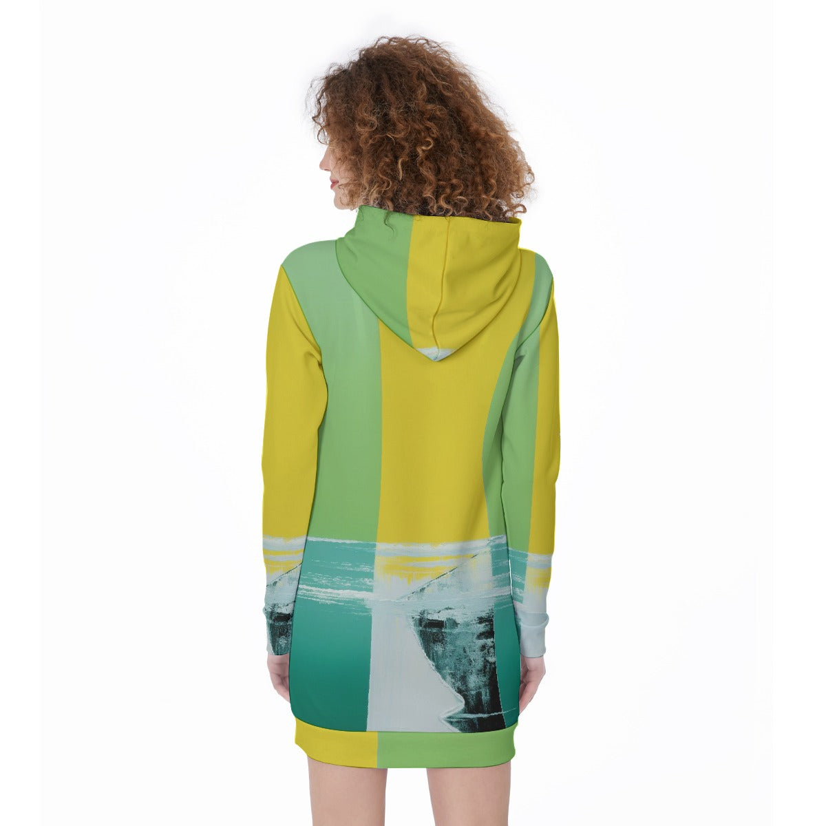 All-Over Print Women's Long Hoodie