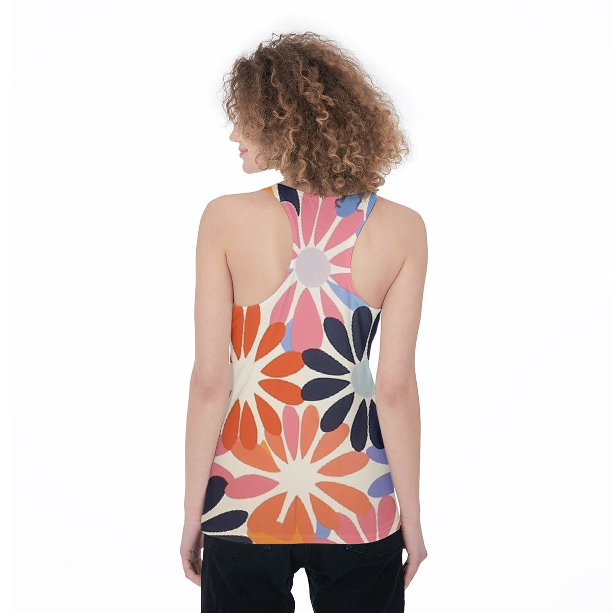 All-Over Print Women's Racerback Tank Top