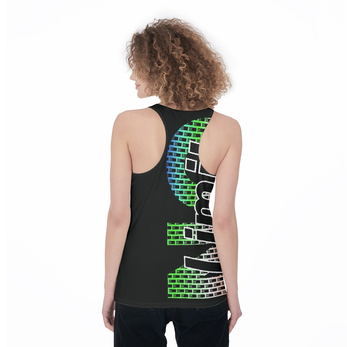 All-Over Print Women's Racerback Tank Top