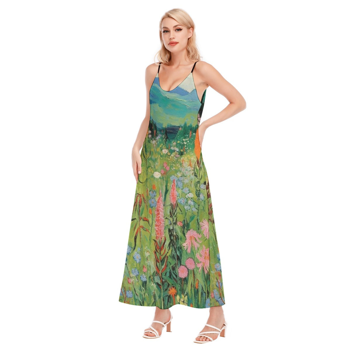 All-Over Print Women's Sling Dress