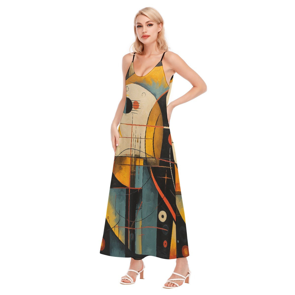 All-Over Print Women's Sling Dress