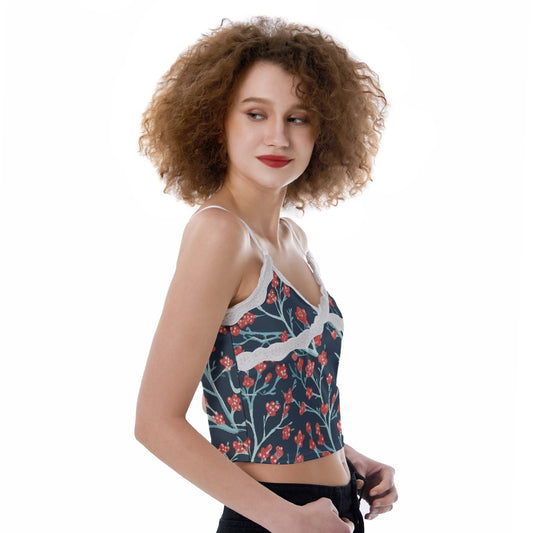 All-Over Print Women's Lace Camisole