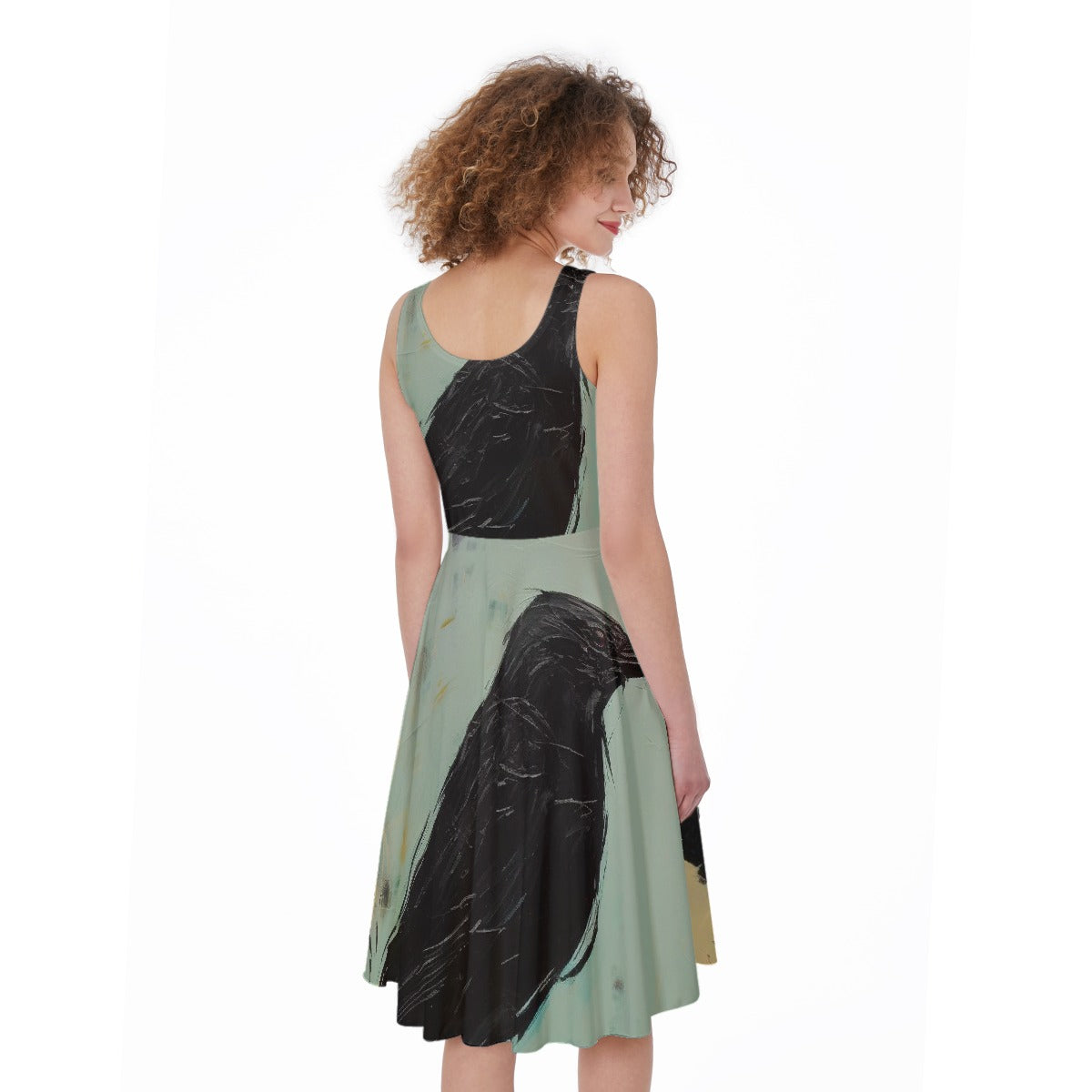 All-Over Print Women's Sleeveless Dress