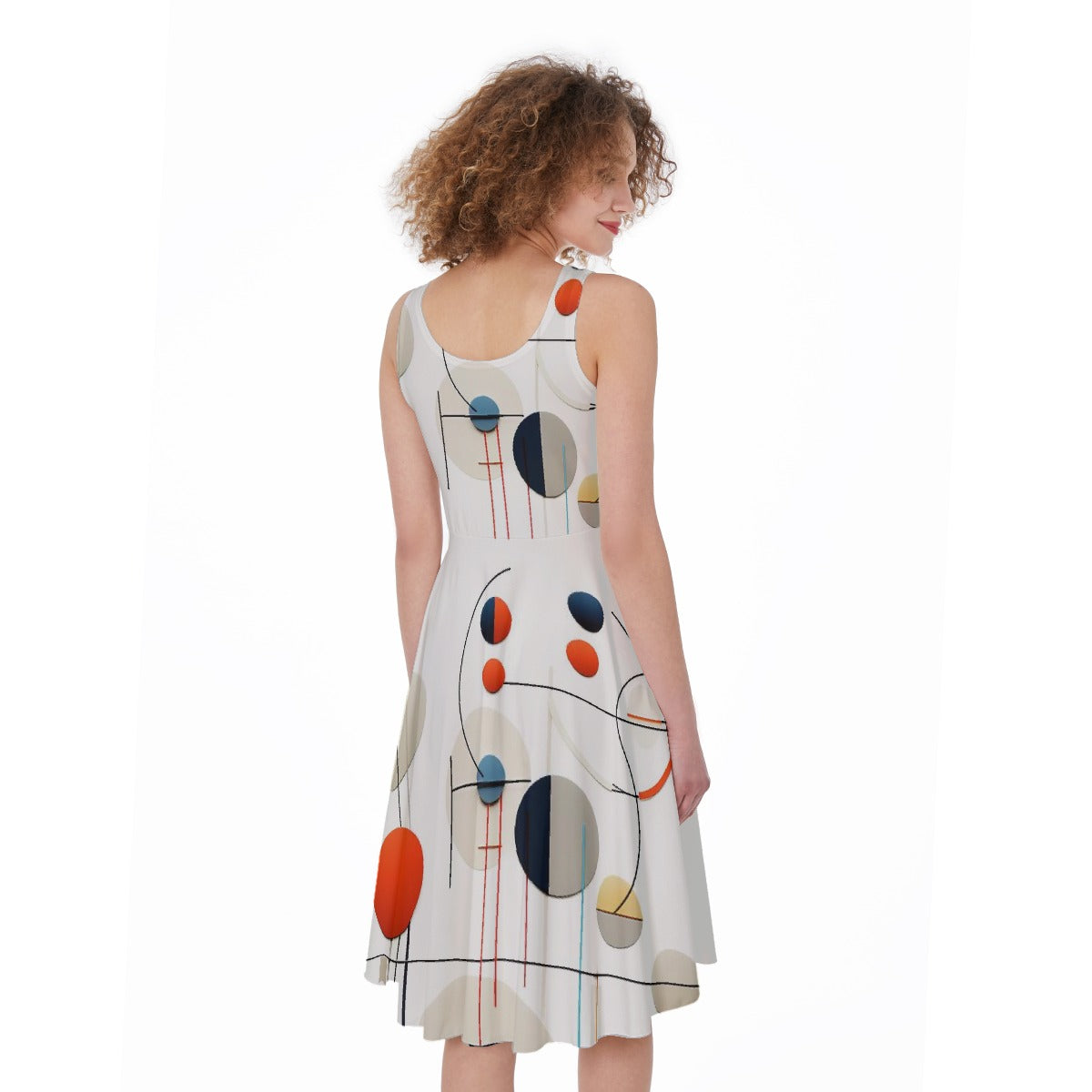All-Over Print Women's Sleeveless Dress