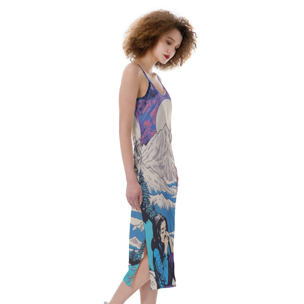 All-Over Print Women's Cami Dress
