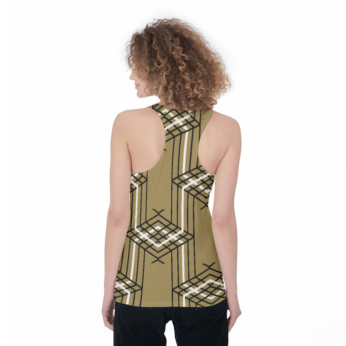 All-Over Print Women's Racerback Tank Top