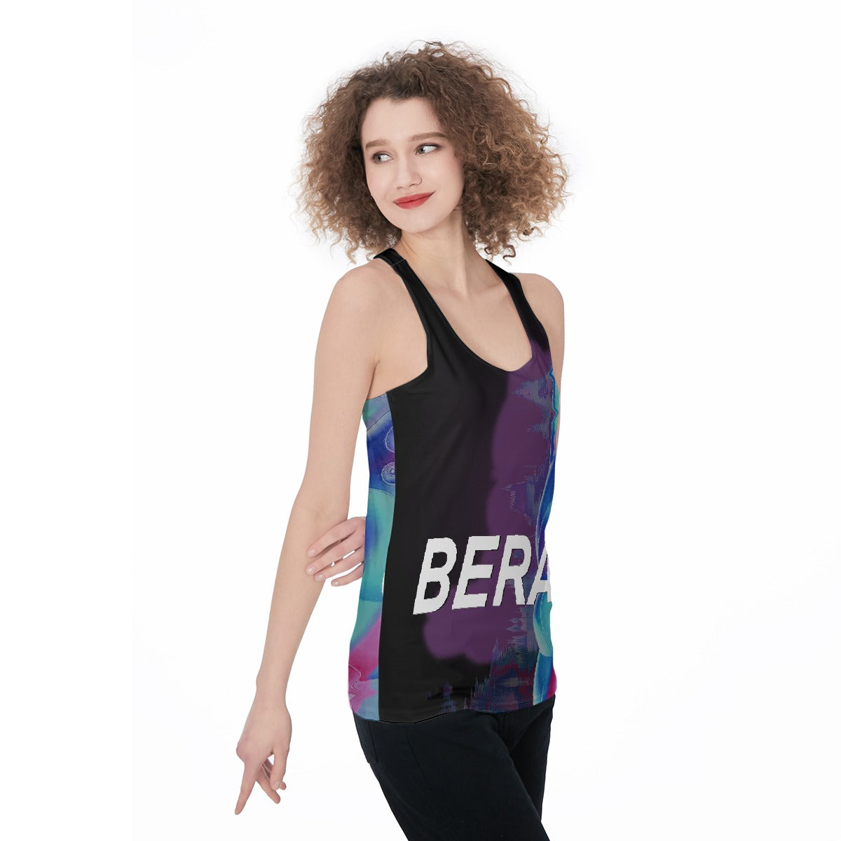 All-Over Print Women's Racerback Tank Top