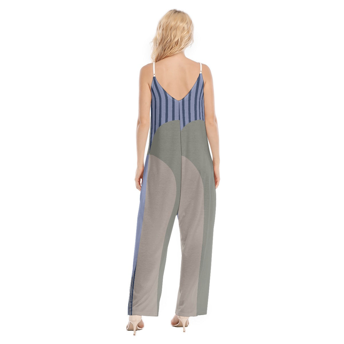 All-Over Print Women's Loose Cami Jumpsuit