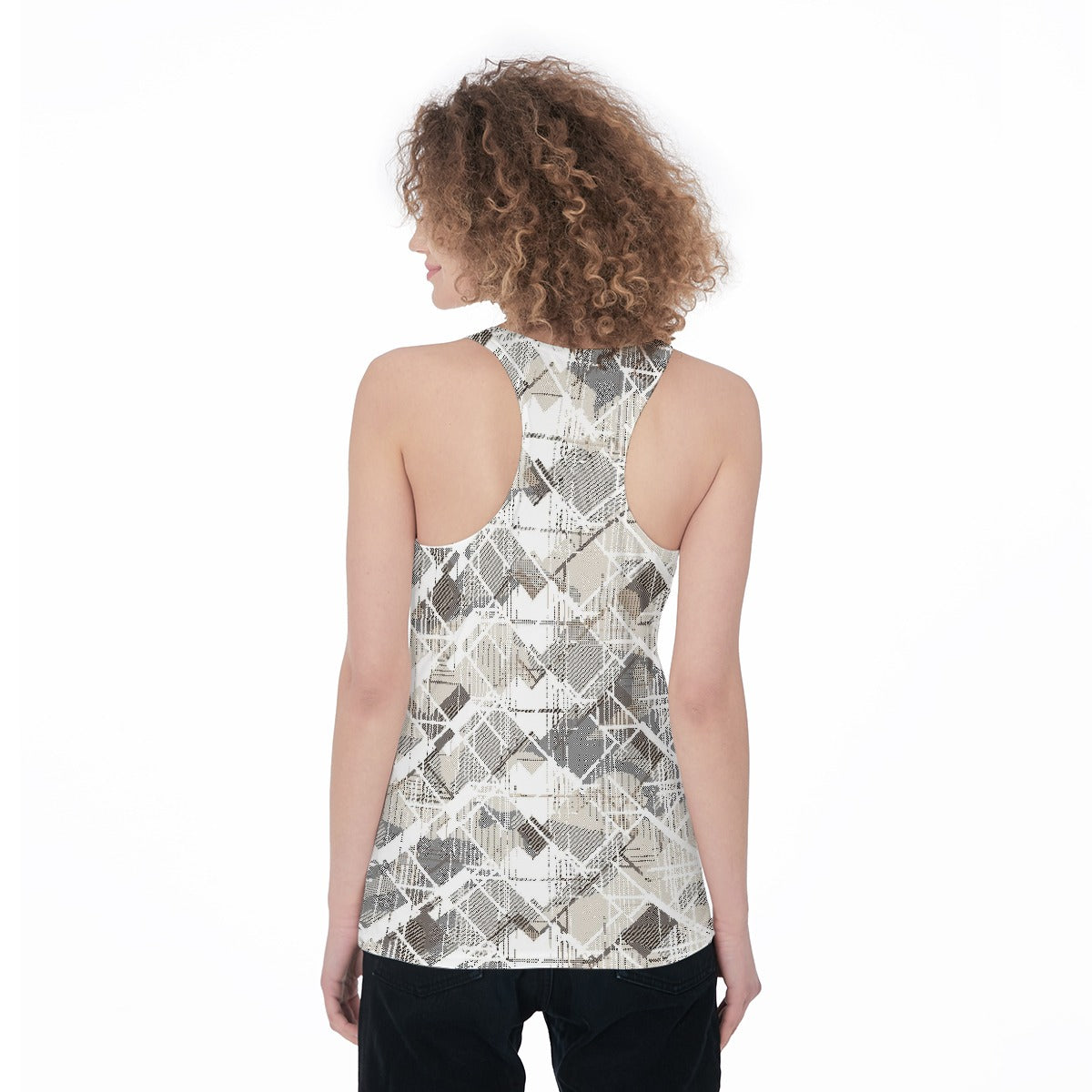 All-Over Print Women's Racerback Tank Top