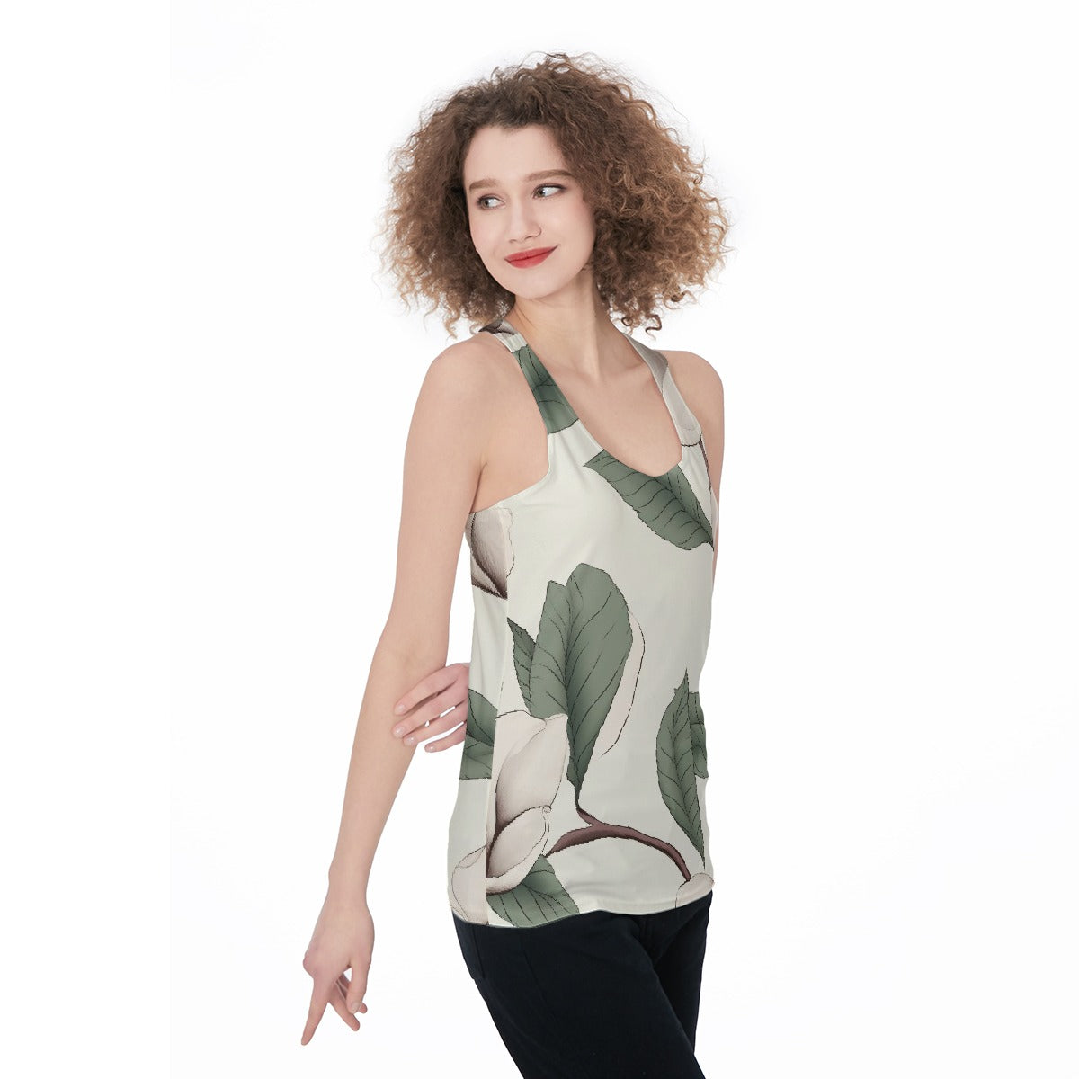 All-Over Print Women's Racerback Tank Top
