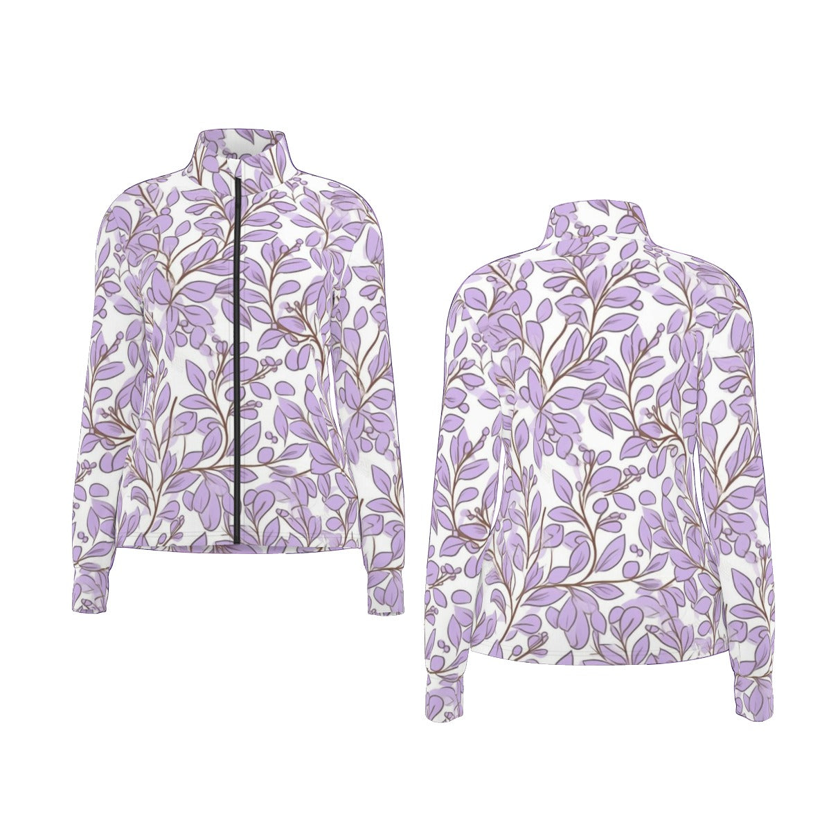 All-Over Print Women's Long Sleeve Thumbhole Jacket