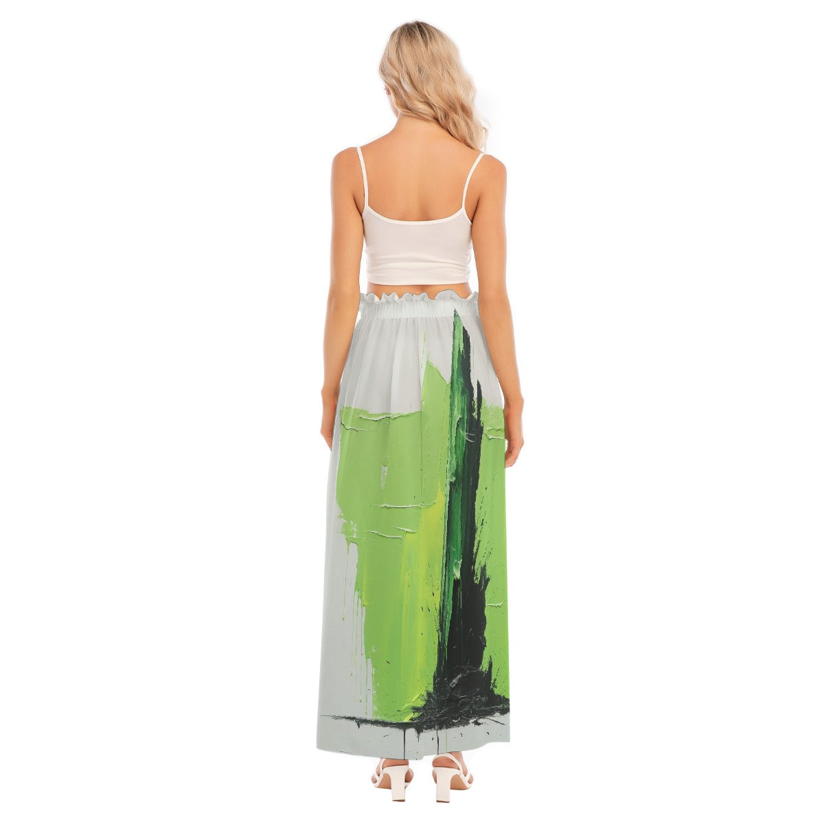 All-Over Print Women's Side Split Skirt