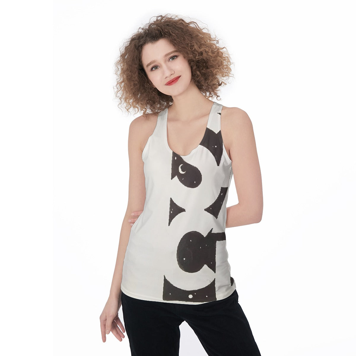 All-Over Print Women's Racerback Tank Top