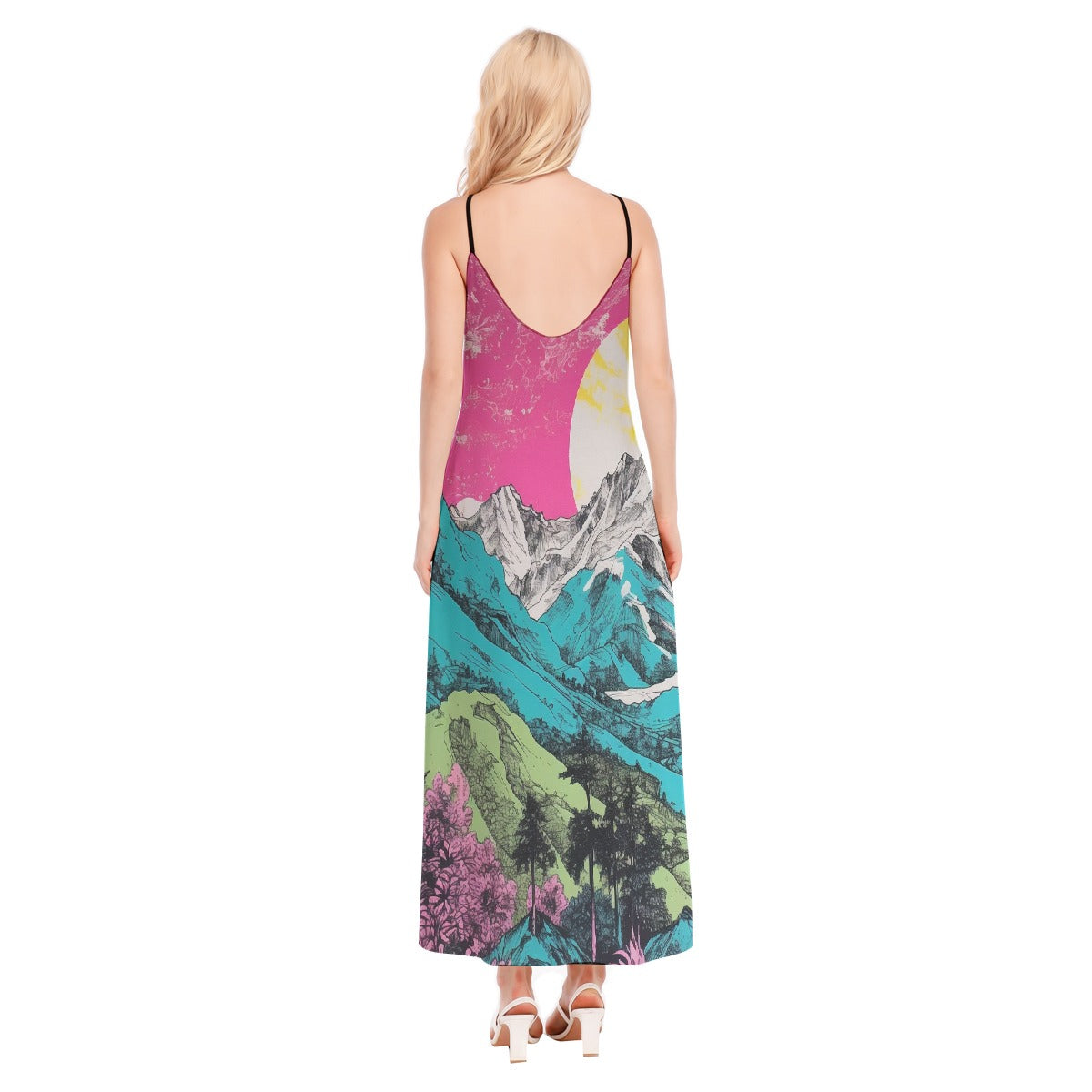 All-Over Print Women's Sling Dress
