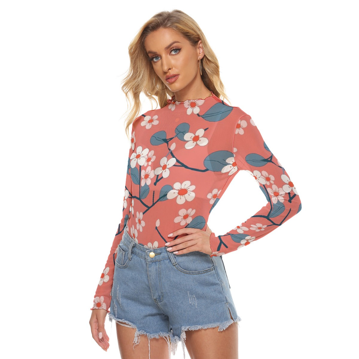 All-Over Print Women's Mesh T-shirt