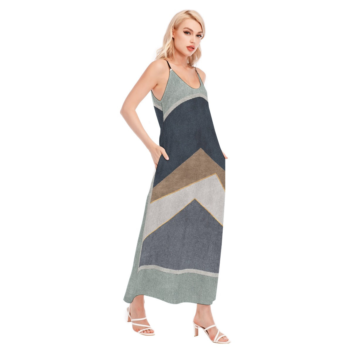 All-Over Print Women's Sling Dress