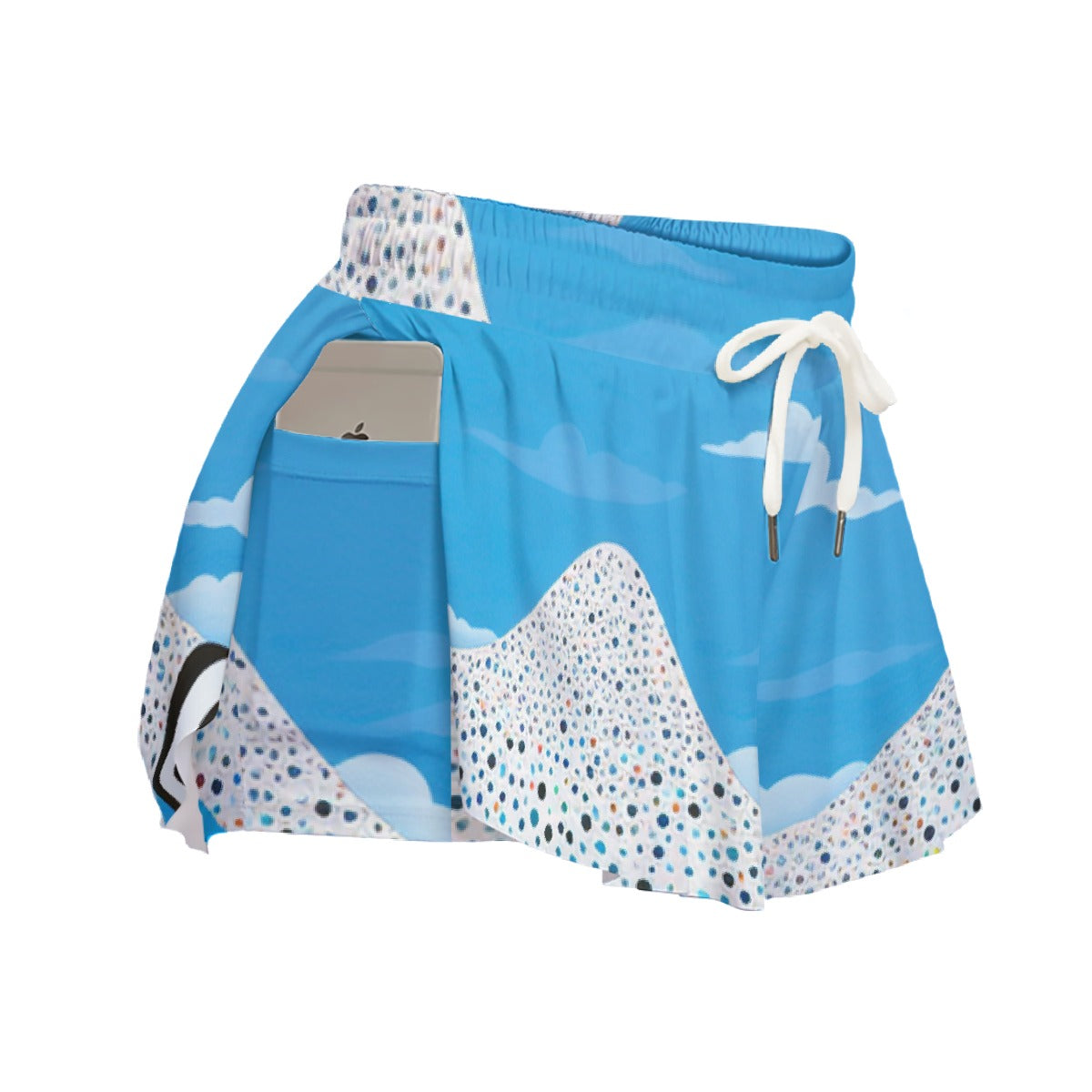 All-Over Print Women's Sport Skorts With Pocket