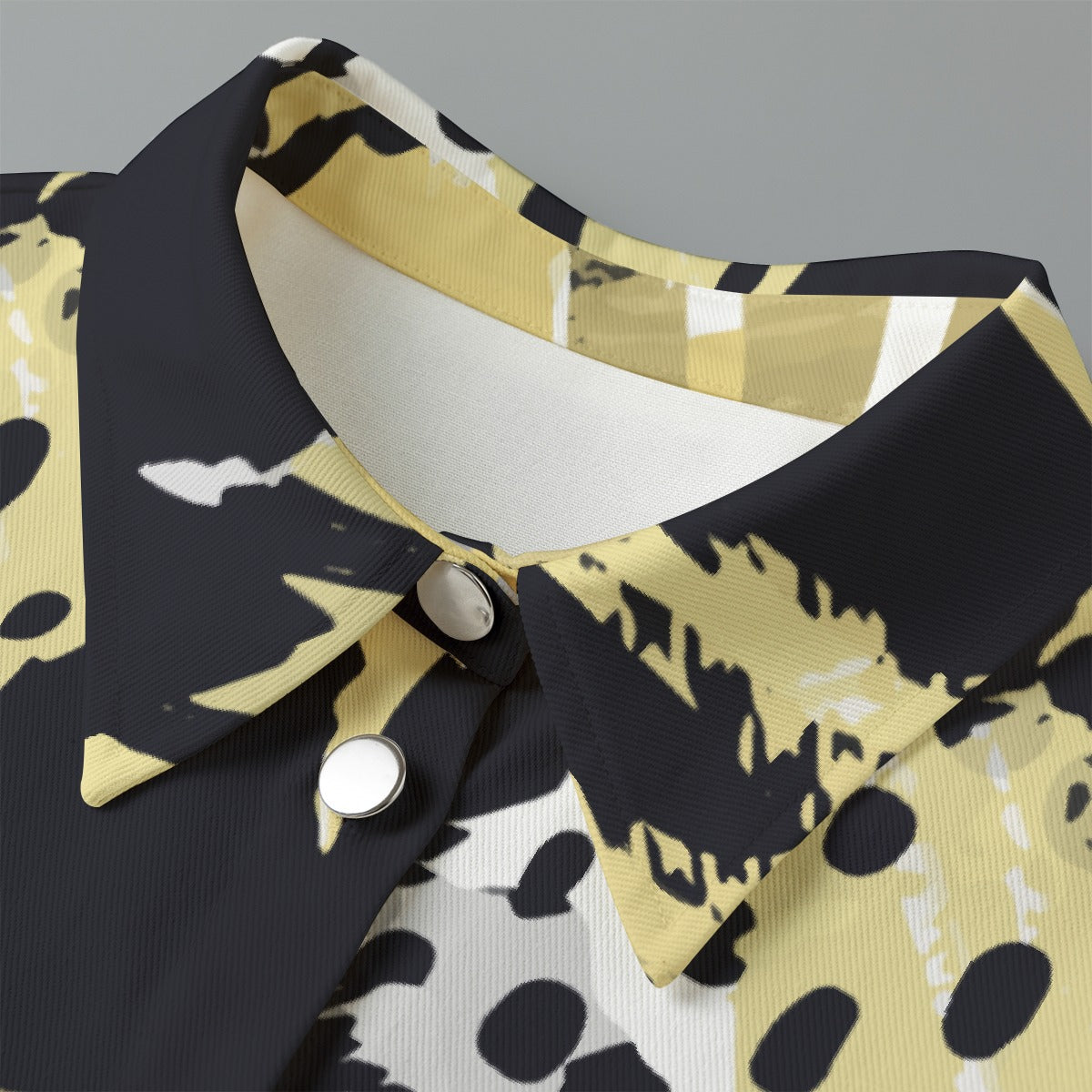 All-Over Print Women's Cropped Jacket | 245GSM Cotton