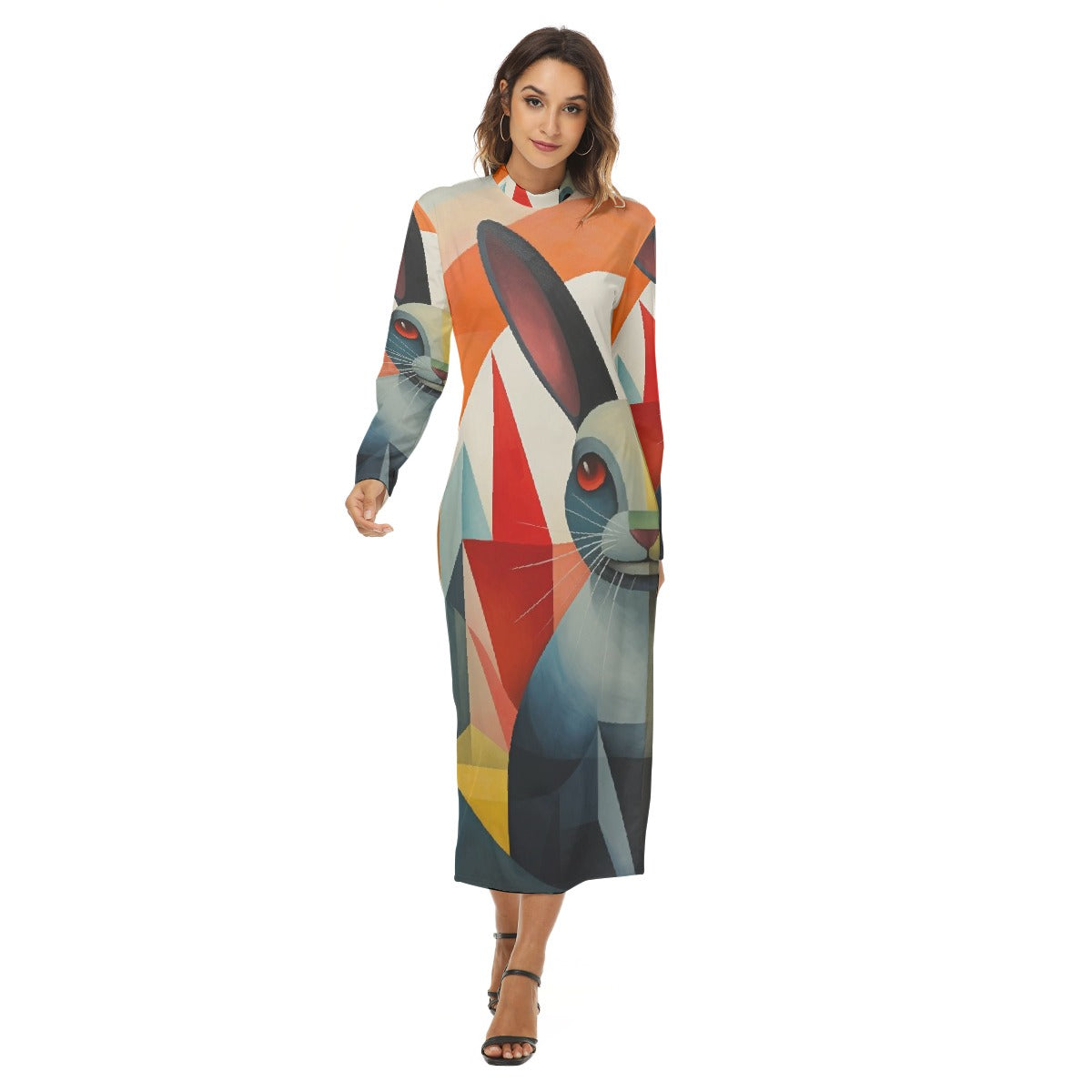 All-Over Print Women's Hip Dress