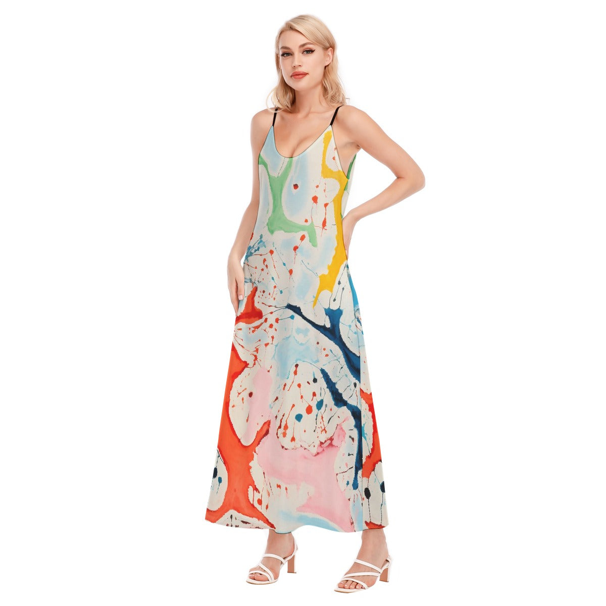 All-Over Print Women's Sling Dress
